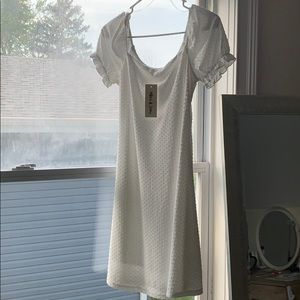 Puff Sleeve Summer Mini Dress